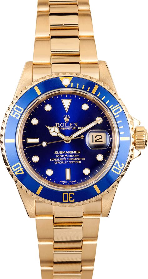 rolex submariner 16628|rolex 18k gold price.